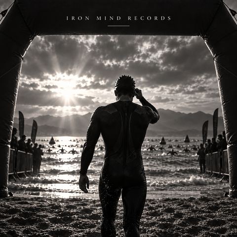 Stack the Proof by IronCommit: triathlete at the start line